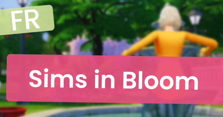sims in bloom